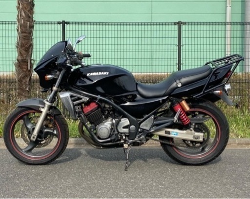 バリオス2 GSX250FX リアキャリア