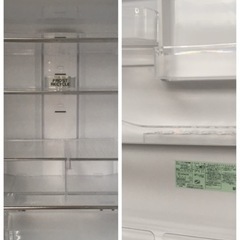S026日立 HITACHI R-K42E T [ビッグ＆スリム60 冷蔵庫（415L） 右開き5ドア