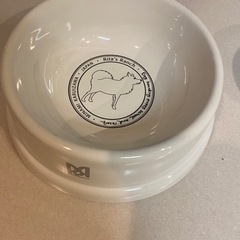 大型犬用フードボウル　餌皿　陶器