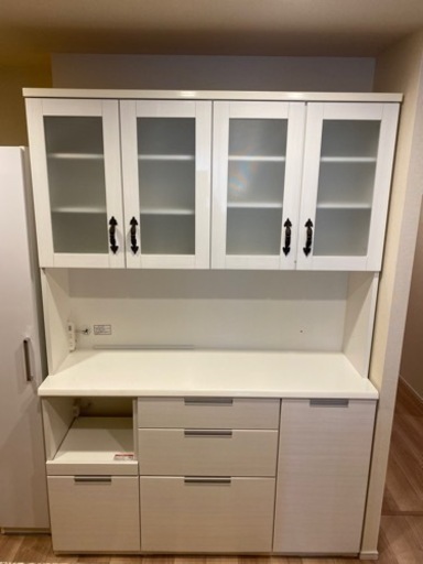 定価13万 キッチン収納 カップボード ニトリ キッチン棚 食器棚 