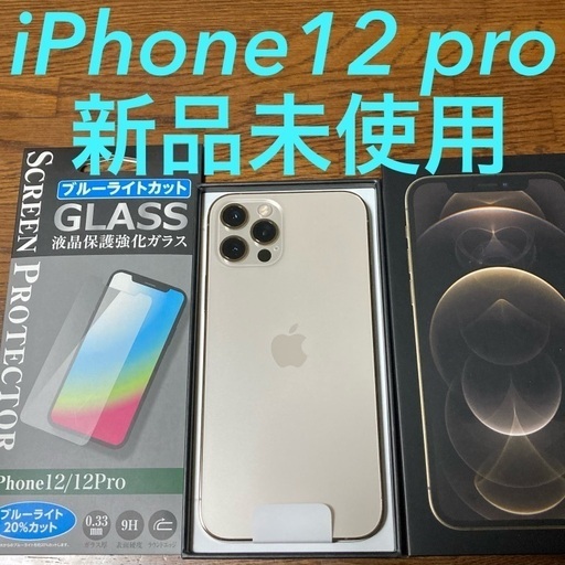 新品未使用】iPhone12 pro 256GB ゴールド institutoloscher.net