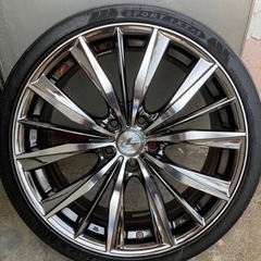レオニス19インチ タイヤ付き4本セット