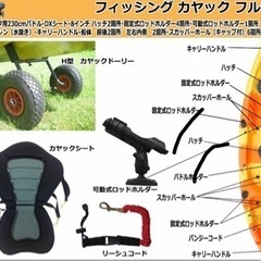 1人乗りカヤック