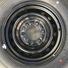 ハイエース 純正タイヤ 純正ホイール 新車外し 4本セット