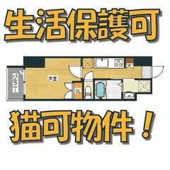 築5年。生活保護可　入居者様の手出しが0円！！猫可物件。