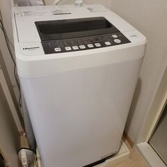洗濯機／ハイセンス 全自動 洗濯機 5.5kg