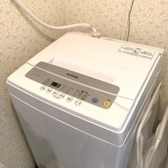 (取引完了)【IRIS OHYAMA】洗濯機 5kg 一人暮らし最適