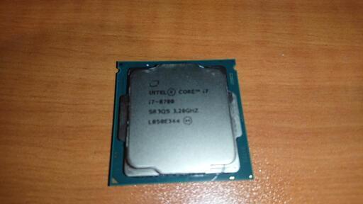 【本日大阪日本橋で手渡し希望】Intel Core i7 8700  値下げ！