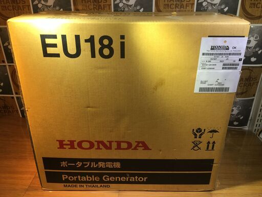 ホンダ　EU18i　発電機　未使用