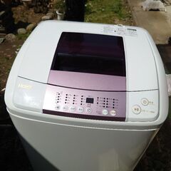【ネット決済・配送可】洗濯機!haier5.5⃣kg２０１７年