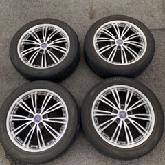 225/50/18共豊シュタイナーホイール付き夏タイヤ4本セット