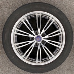 225/50/18共豊シュタイナーホイール付き夏タイヤ4本セット