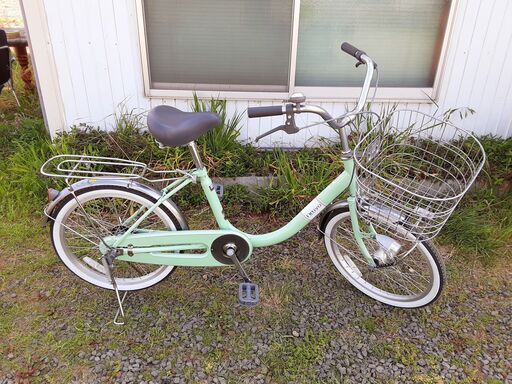 Attivo 前カゴ付き自転車 20インチ ママチャリ 子供用 　/DJ-1034 1FS
