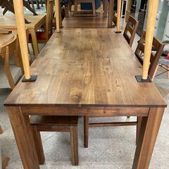 ✨関家具 ダイニング4点セット ORZ(オーズ)160 🔷定価￥124,190🔷 ウォールナット材使用  ベンチ椅子✨