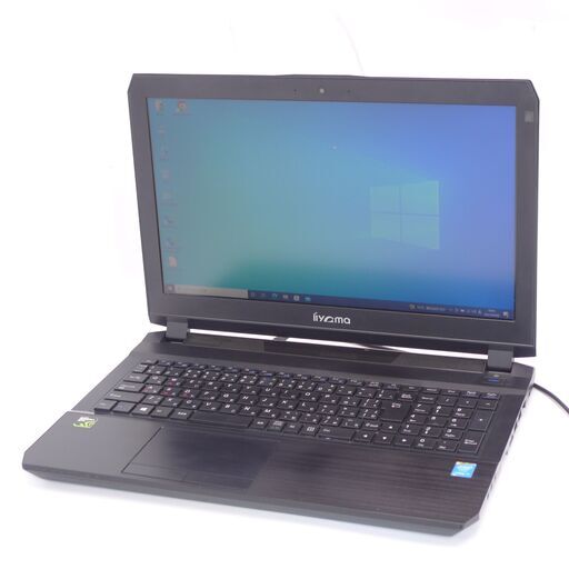 中古美品 ゲーミング ノートパソコン iiyama 15X8140-i7-TRB 超高速SSD 第4世代Core i7 16GB HDD-1TB 無線 GTX970M Windows10 Office