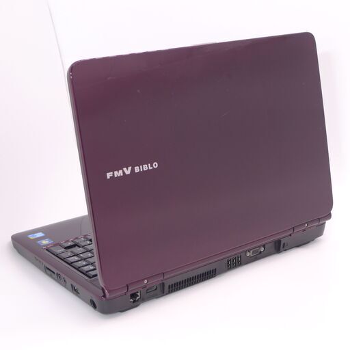中古良品 日本製 Wi-Fi有 紫 ノートパソコン FUJITSU 富士通 NF/G50