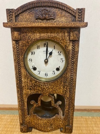 アンティーク 昭和初期  ルビー印 壁掛け時計