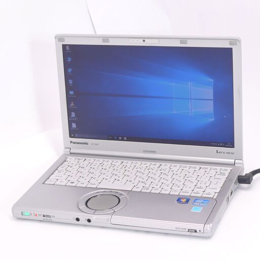 中古良品 日本製 Wi-Fi有 ノートパソコン Panasonic CF-SX1GDKYS 第2世代Core i5 4GB DVD-R 無線 Bluetooth カメラ Windows10 Office