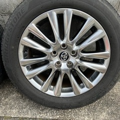 ハリアー60系　純正　タイヤホイールセット