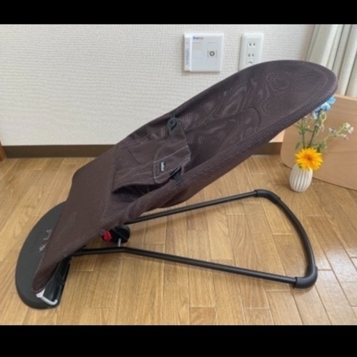 babybjornベビービョルンバウンサー◆メッシュ◆ブラウン