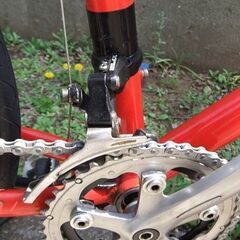 1990年代のMTBニシキ 26インチ2速X8速 レストア、カスタム 個人整備済