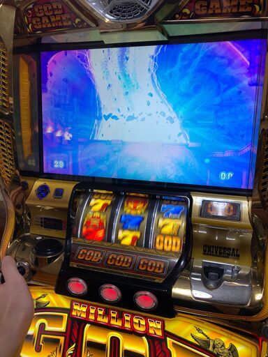 パチスロ実機 ミリオンゴッド 〜神々の系譜〜 （ミリオンゴッド