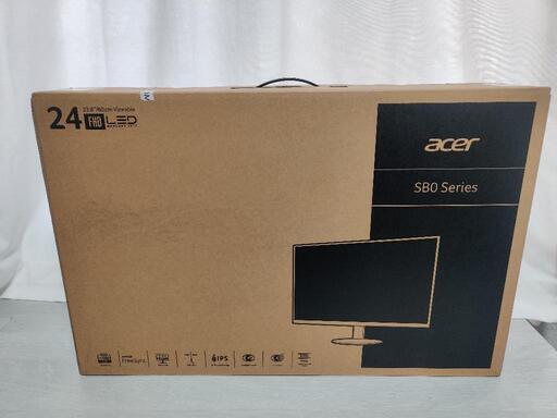 【新品未開封】24インチ FHD IPS液晶モニター Acer SB240Y Bbmix