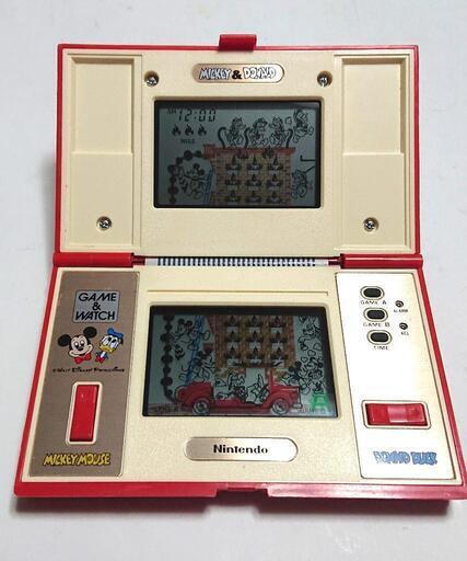 ミッキー\u0026ドナルド ゲームウォッチ 1982   箱付き  ニンテンドー 超レア