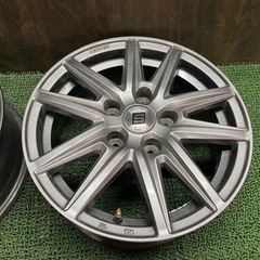 No.608 15×6J +45 -114.3/5H SEIN アルミホイール 15インチ ガンメタ 4本セット ノア ヴォクシー オデッセイ セレナ ステップワゴン 等に