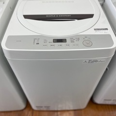 送料・設置込み　洗濯機　5.5kg SHARP 2018年製