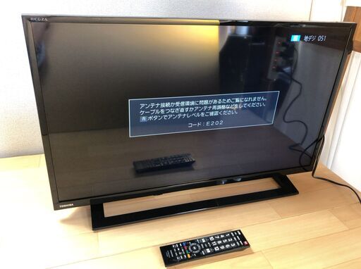 東芝/TOSHIBA 液晶テレビ REGZA 32S22 32型 2020年製 J04016 - テレビ