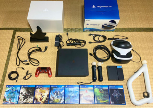 日本最大級 PlayStation4Pro CUH-7016B VR CUH-ZEY2セット その他