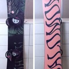 19-20 サロモン 女性向け スノーボード OH YEAH 147cm バイン FLUX ツインチップ HBキャンバー SALOMON フラックス 札幌市東区 新道東店