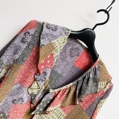 丹後ちりめんボレロ  和柄　和風カーディガン  M〜L  着物　羽織　上着