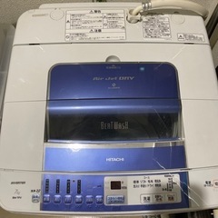 (受渡者決定済)【お譲りします】HITACHI 洗濯機