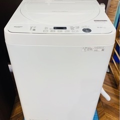 ★中古品　SHARP/シャープ　5.5キロ 全自動洗濯機 2021年製
