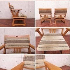 ET2883番定価40万円‼️マルニ◾️高級ナラ材◾️ダイニングテーブルセット