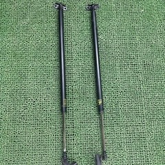 No. 610 ANH25W アルファード バックドア リアゲート ダンパー付 ブラック 中古 純正