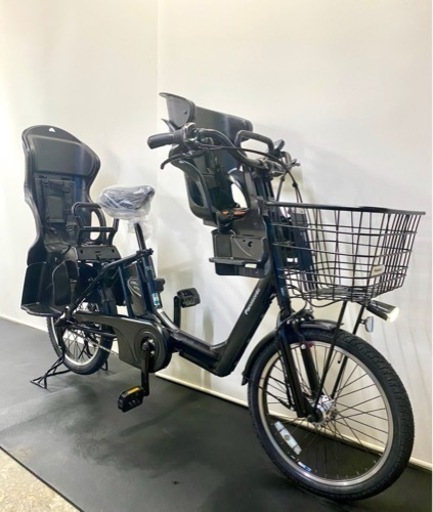 関東全域送料無料 保証付き 電動自転車　パナソニック　ギュットアニーズ　20インチ 3人乗り 13.2ah