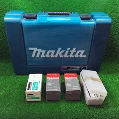 マキタ ST120DZ 充電式タッカー 14,4V 専用ケース+中古ステープル付