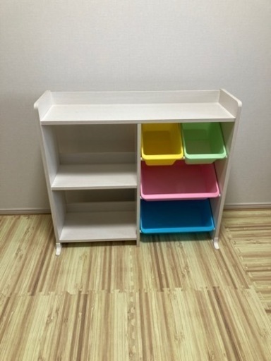 おもちゃ 収納 おもちゃ箱 子供部屋 おしゃれ 子供 おもちゃ収納 本棚 絵本 収納ボックスアイリスオーヤマ むーむー 八王子の収納家具 子供部屋用 収納 の中古あげます 譲ります ジモティーで不用品の処分