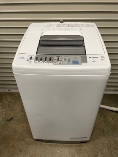 y1062　HITAICHI　2010年　7kg洗濯機　NW-7KY　日立　洗濯機 白い約束