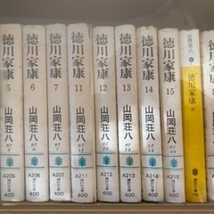徳川家康　20冊と源頼朝　山岡荘八
