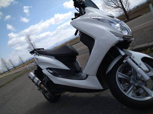 ★ マジェスティS 155cc ★新品ローダウンシート付・社外マフラー・ETC等 ☆ マジェスティS 155cc ☆新品ローダウンシート付・社外マフラー・ETC等