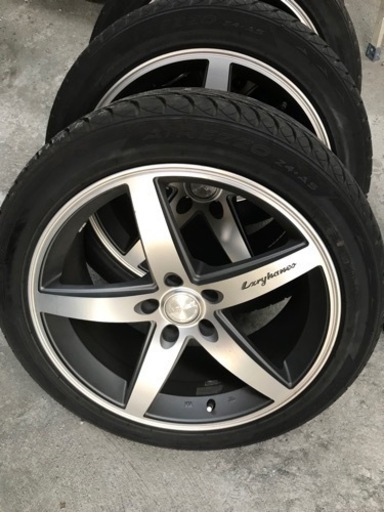 ラグジーヘインズ 19インチ アルミホイール 8.5J 245/45R19