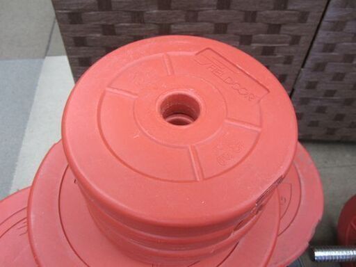 ダンベル フィールドア 総重量60kg 2個セット 連結シャフト29.5㎝付き FIELDOOR/札幌 北20条店 ダンベル フィールドア 総重量60kg 2個セット 連結シャフト29.5㎝付き