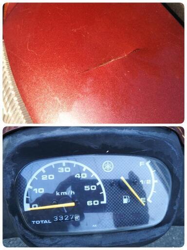 【配送可】ヤマハ　アプリオ　レッド　2st　原付　バイク　50cc　スクーター 配送可】ヤマハ アプリオ レッド 2st 原付 バイク 50cc スクーター