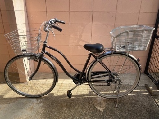 自転車　美品　【試用期間1ヶ月】　6段変速　27インチ　福岡市