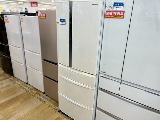 ６ヶ月保証　Panasonic　6ドア冷蔵庫　451L【トレファク岸和田店】