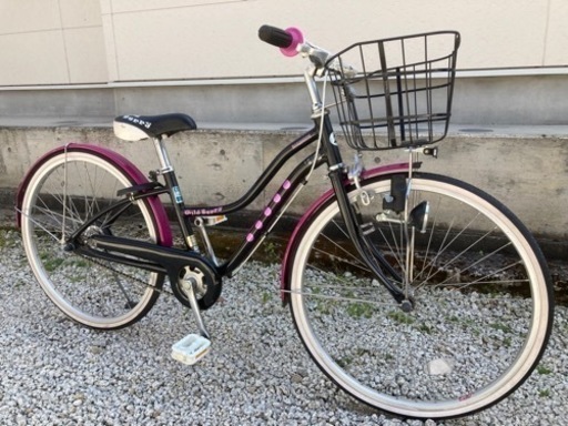 333.ブリヂストンジュニア女の子自転車24インチ